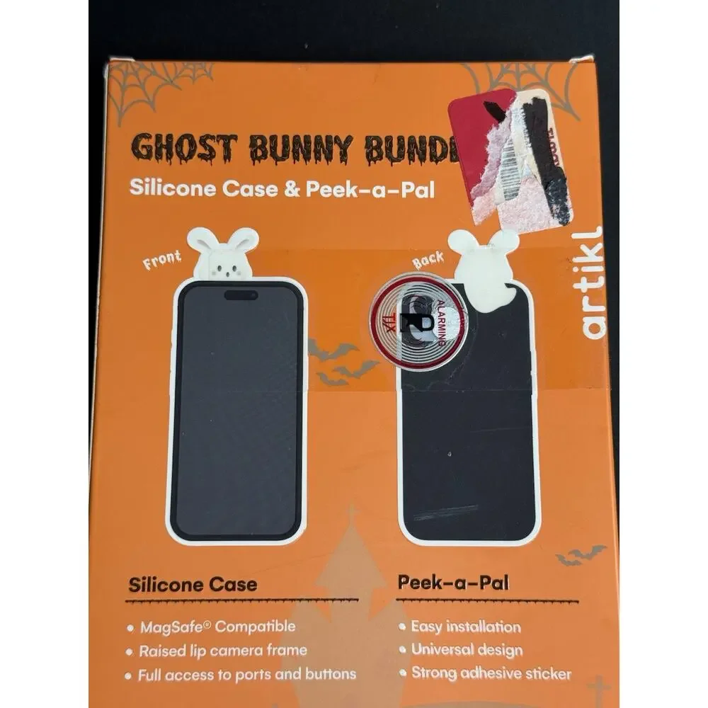 Artikl Ghost Bunny Bundle for the iPhone 15/14/13 Max Silicone Case Ghost Bunny